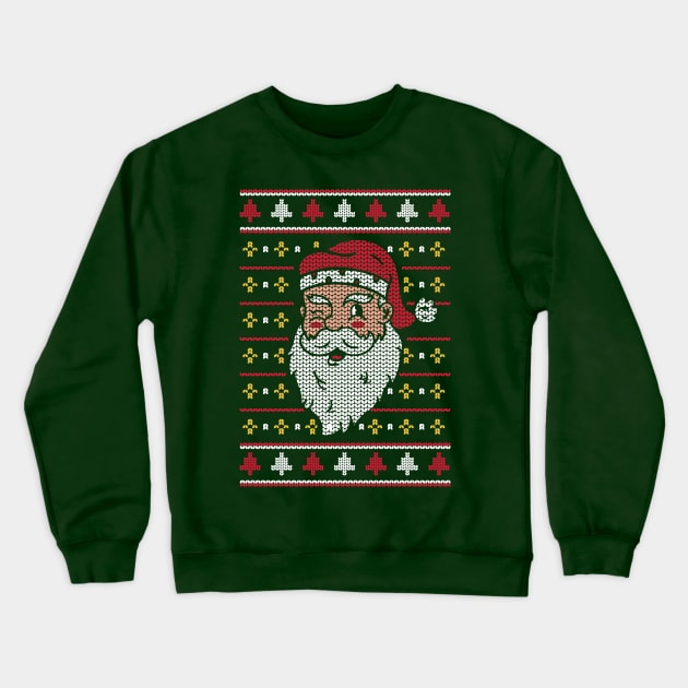 Christmas Sweater Santa Crewneck Sweatshirt by Archie & Ainslie